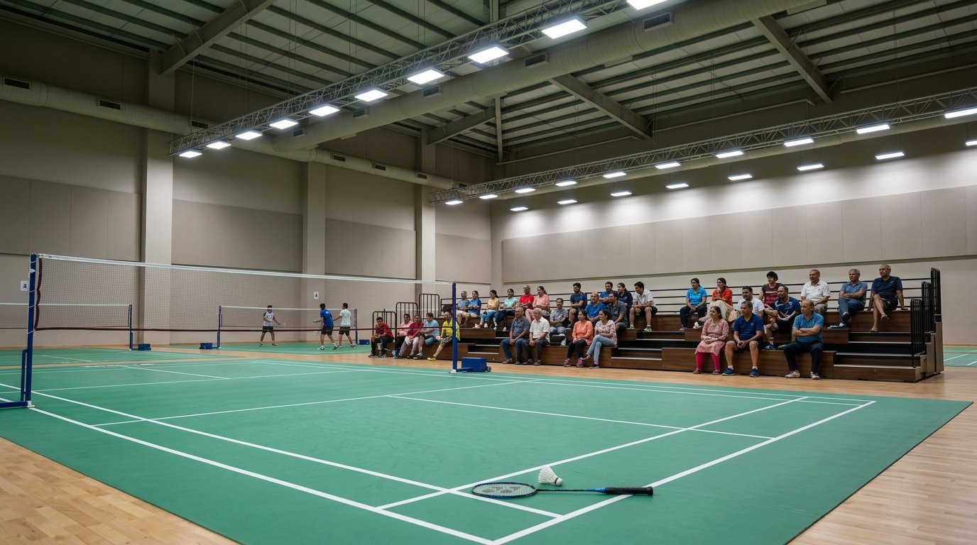 The Tirupur Club Indoor Badminton Arena
