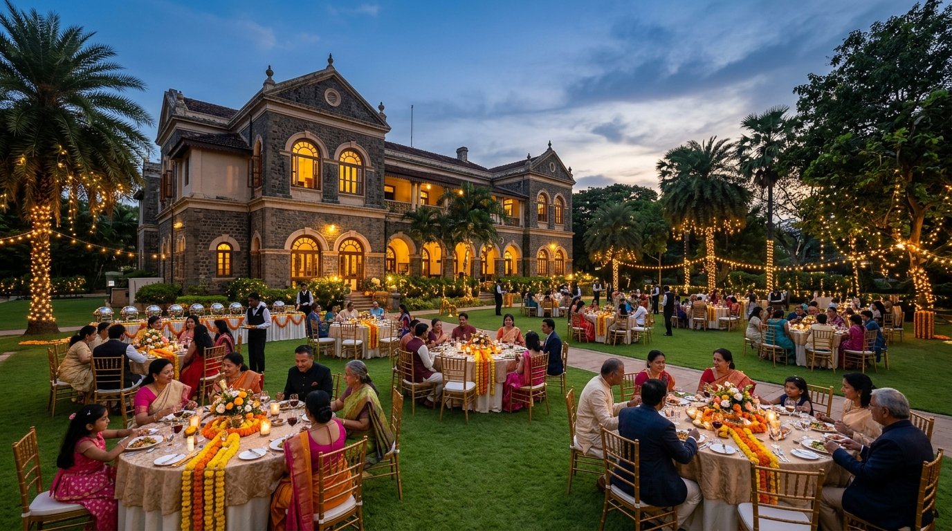 The Tirupur Club Garden Party Lawn