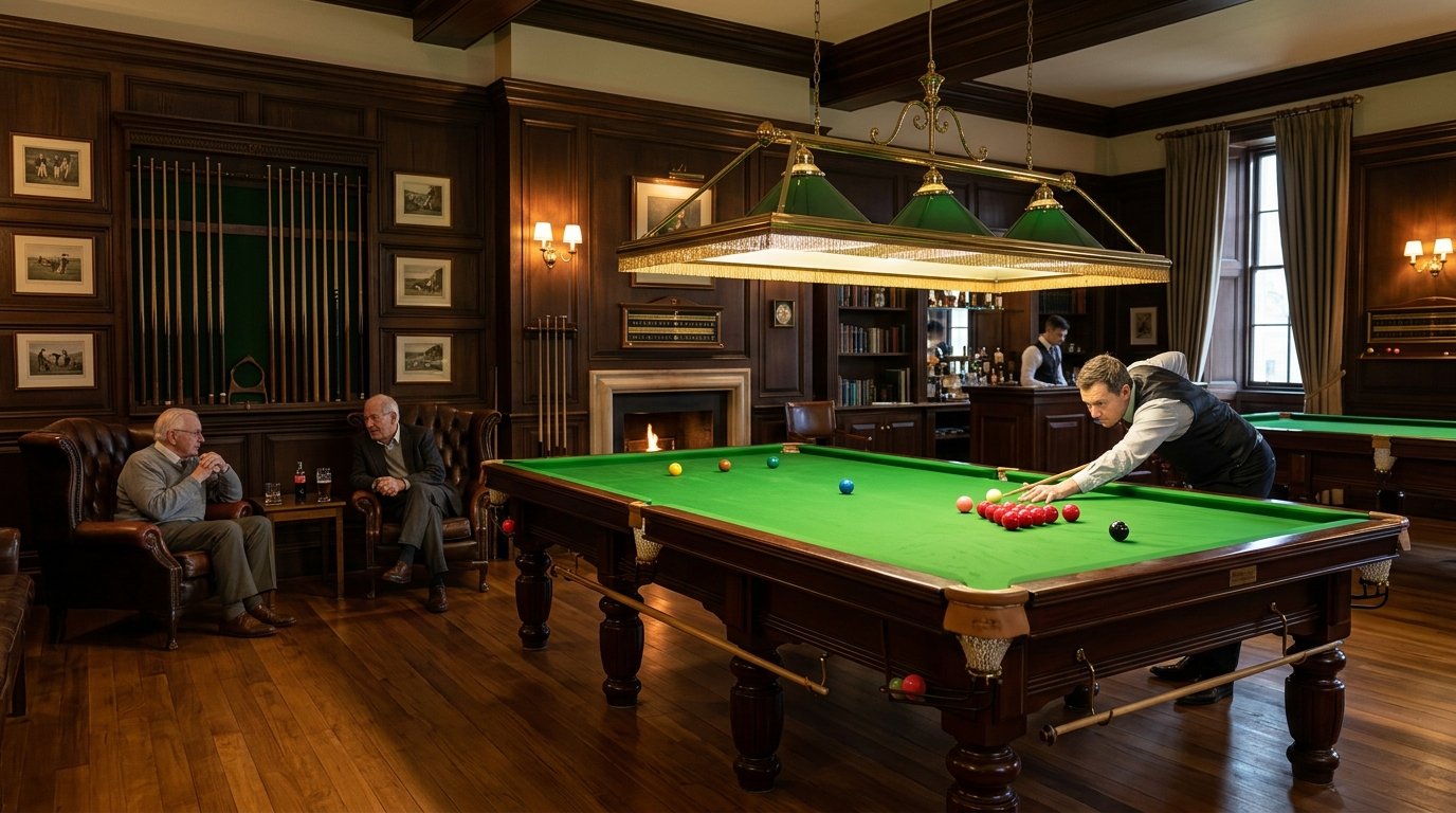 The Tirupur Club Snooker & Billiards Room